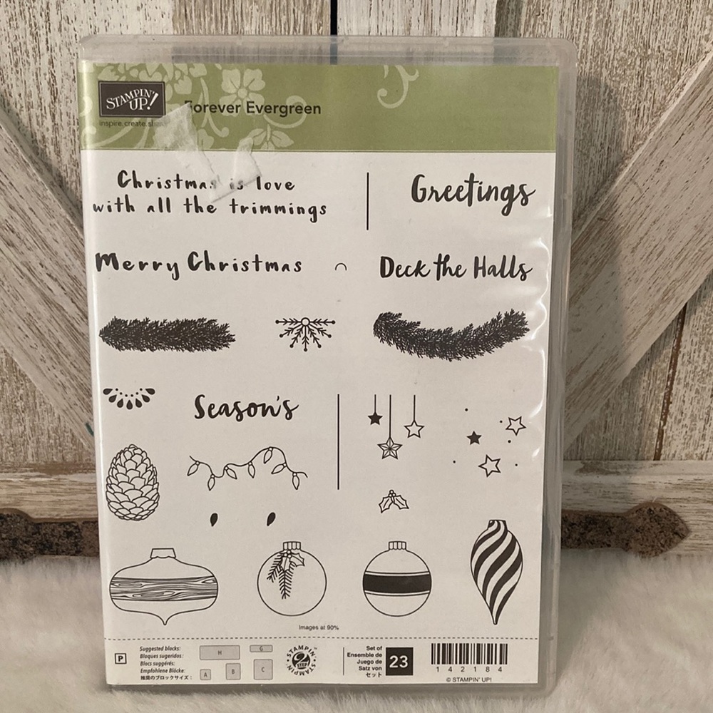 Stampin Up Forever Evergreen